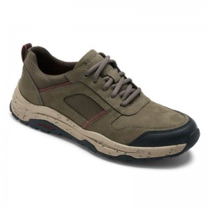 Rockport XCS Pathway Waterproof Ubal Trekker Men Sneakers Grey Brown Singapore | SQ6-13751