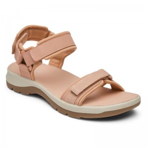 Rockport XCS Trail Tech Washable Women Sandals Pink Singapore | KL2-98169