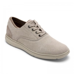 Rockport Zaden CVO Lace-Up Men Sneakers Grey Singapore | RB4-69176