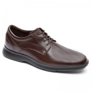 Rockport truFLEX DresSports Men Oxford Shoes Dark Brown Singapore | FT6-78227