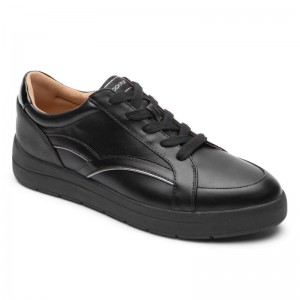 Rockport truFLEX Navya Retro Women Sneakers Black Singapore | GZ7-13411