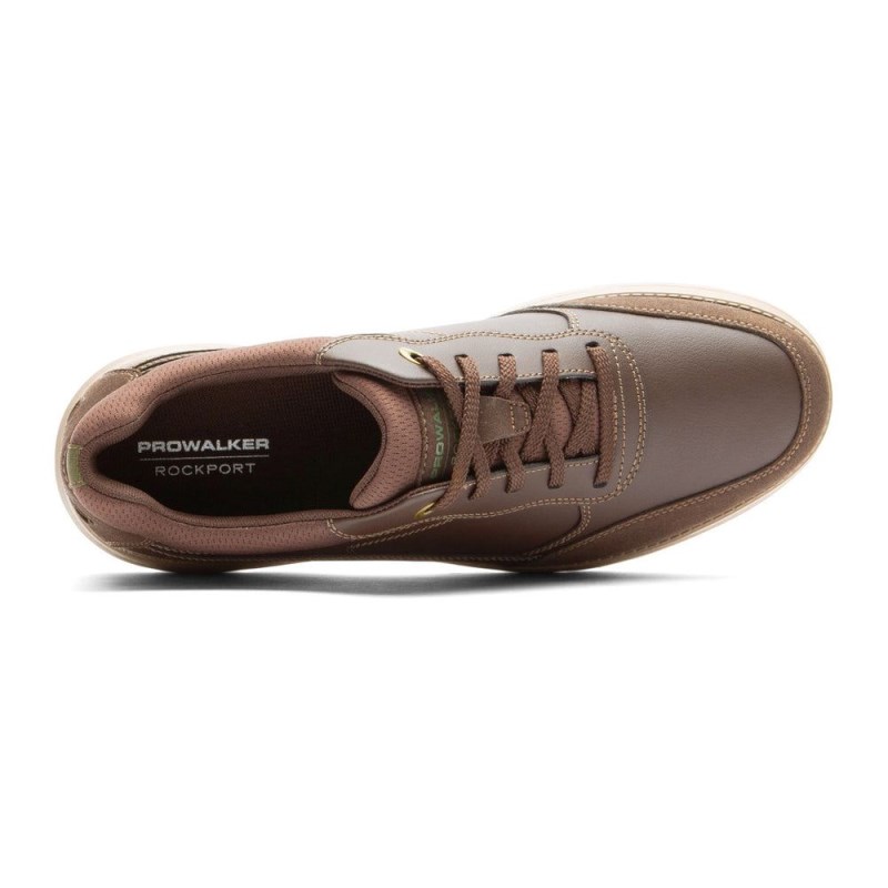 Rockport 6000 ProWalker Men Sneakers Dark Brown Singapore | ED3-65756