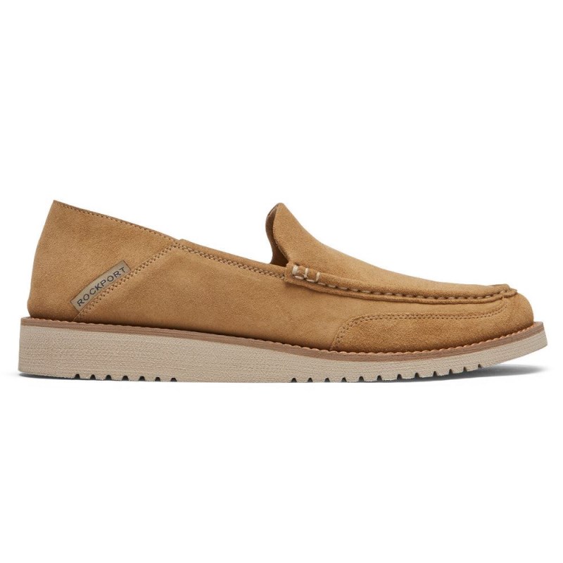 Rockport Axelrod Crushback Slip-On Men Loafers Brown Singapore | KB9-13751