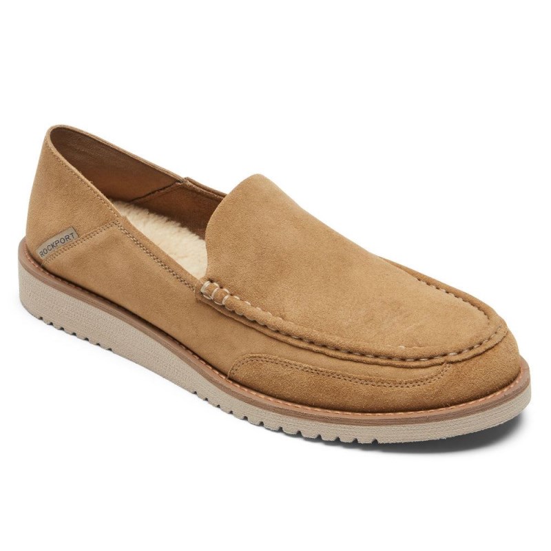 Rockport Axelrod Crushback Slip-On Men Loafers Brown Singapore | KB9-13751