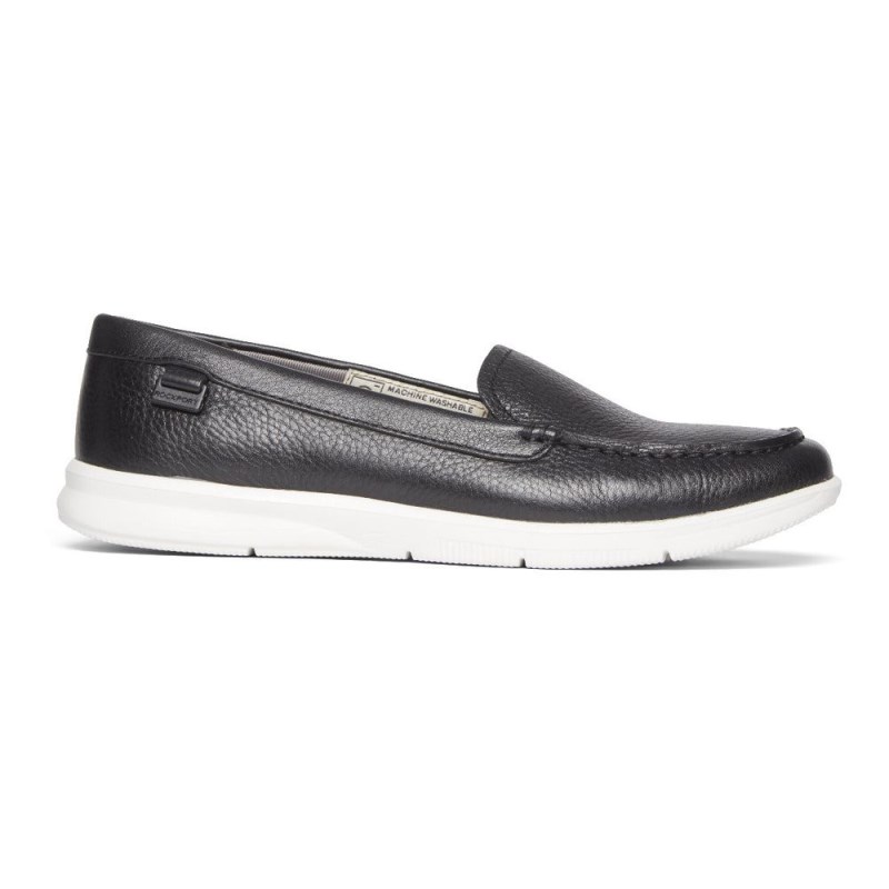 Rockport Ayva Washable Women Loafers Black Singapore | JX3-11331