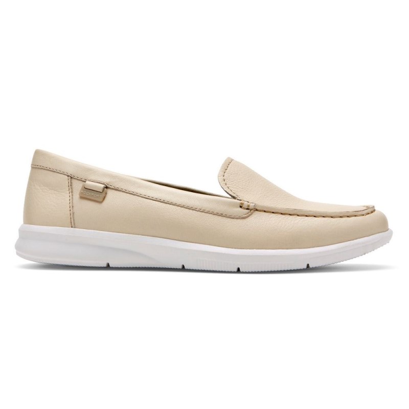 Rockport Ayva Washable Women Loafers Cream Singapore | AB2-32933