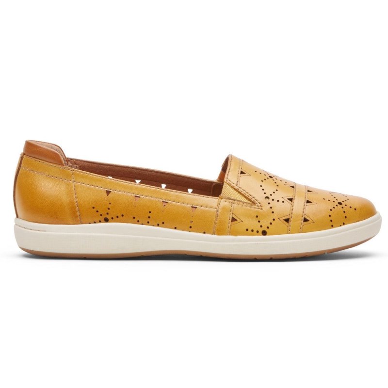 Rockport Bailee Women Slip Ons Yellow Singapore | LL4-44624