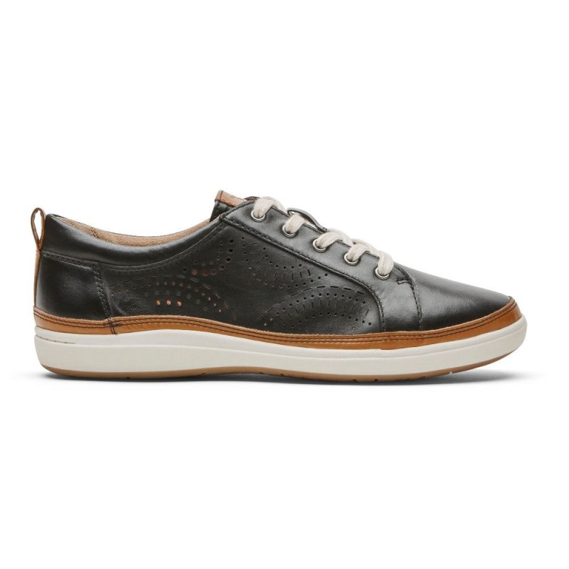 Rockport Bailee Women Sneakers Black Singapore | GY2-44154