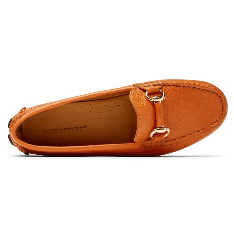 Rockport Bayview Bit Keeper Women Loafers Orange Singapore | RC4-38923