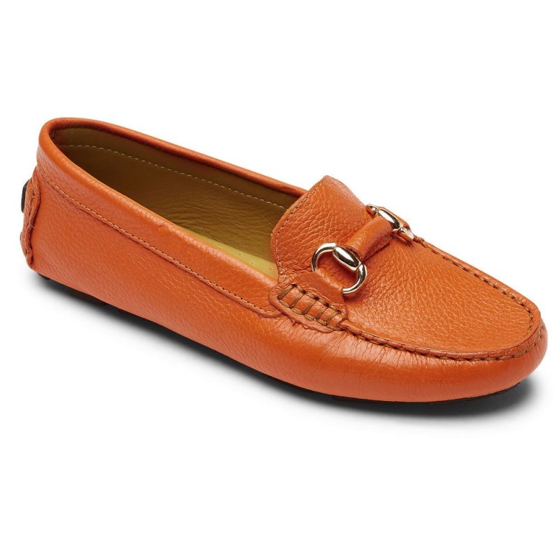 Rockport Bayview Bit Keeper Women Loafers Orange Singapore | RC4-38923