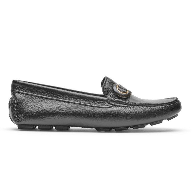 Rockport Bayview Ring Women Loafers Black Singapore | GZ5-80448