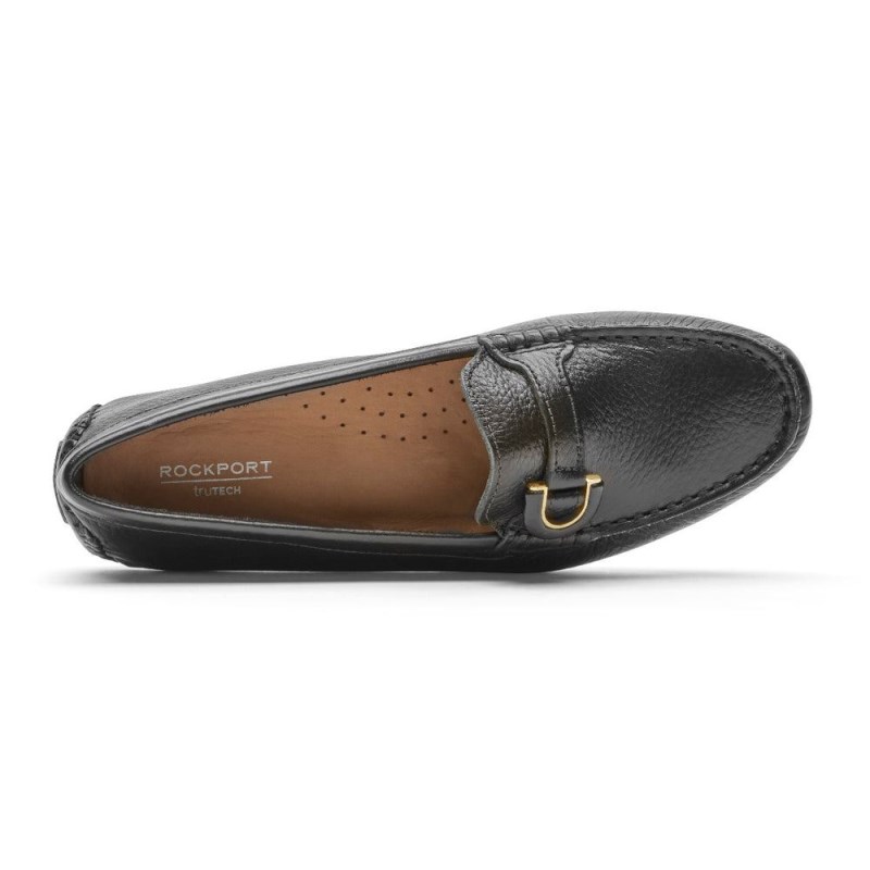 Rockport Bayview Ring Women Loafers Black Singapore | GZ5-80448