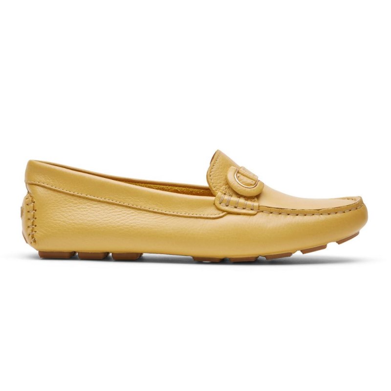 Rockport Bayview Ring Women Loafers Yellow Singapore | OG7-11701