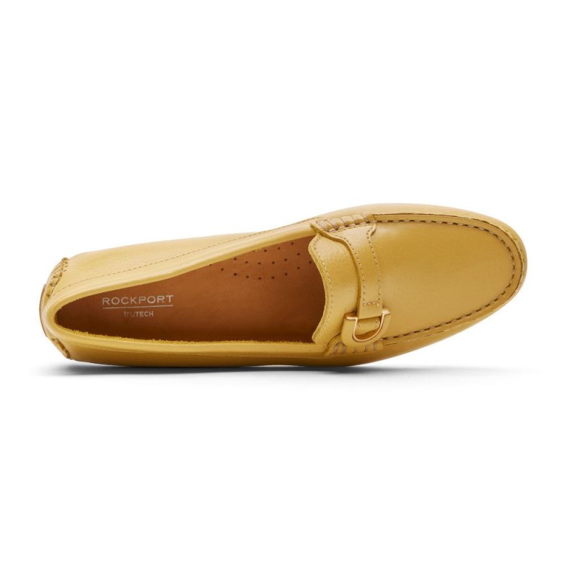 Rockport Bayview Ring Women Loafers Yellow Singapore | OG7-11701