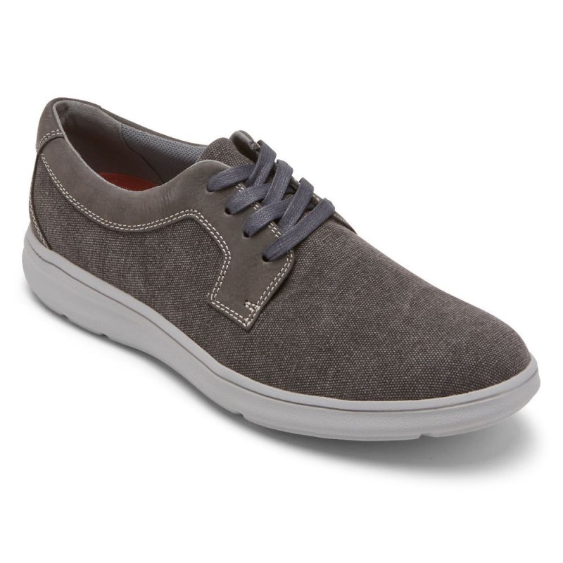 Rockport Beckwith Plain Toe 4-Eye Oxford Men Sneakers Grey Singapore | SU7-22552