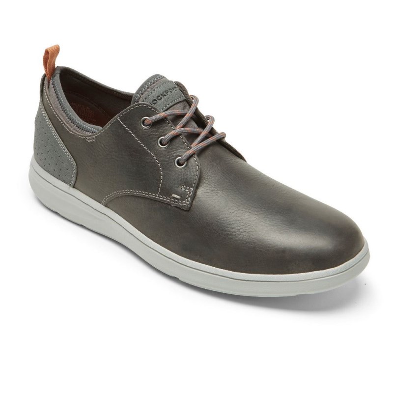 Rockport Beckwith Plain Toe Oxford Men Sneakers Grey Singapore | IB0-55195