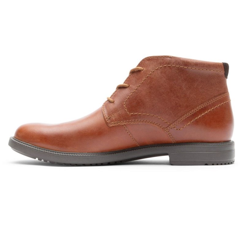 Rockport Berenger Men Chukka Boots Brown Singapore | BL4-33283