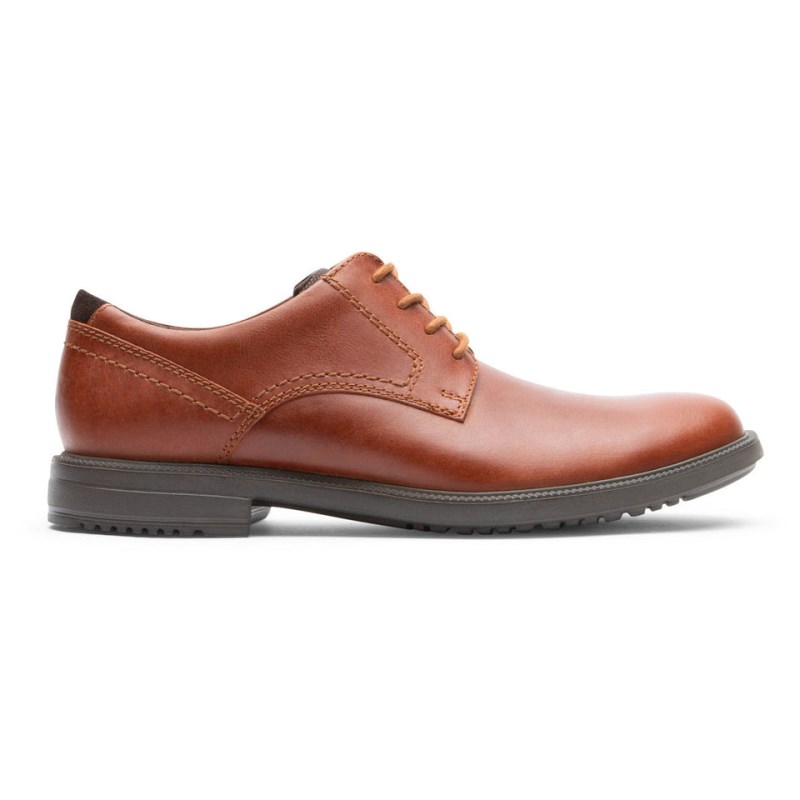 Rockport Berenger Men Oxford Shoes Brown Singapore | JZ1-74417