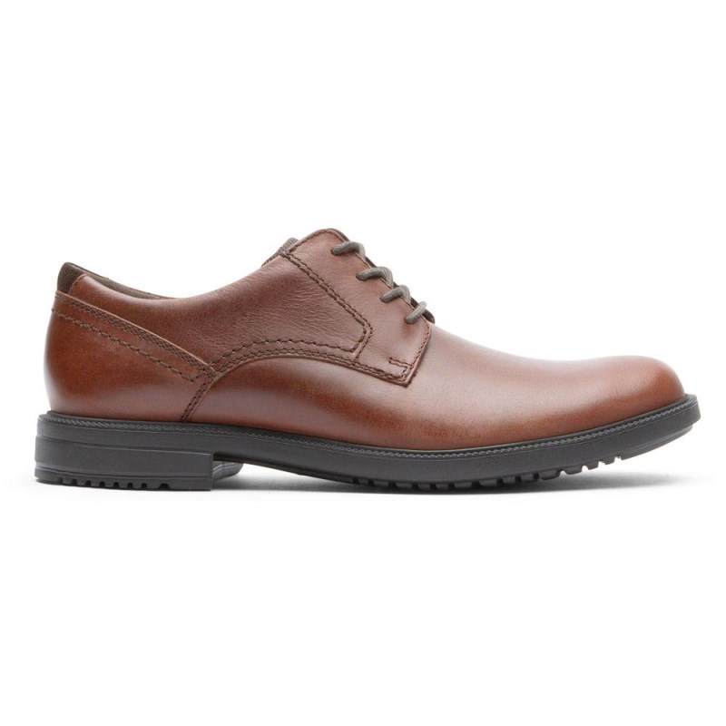 Rockport Berenger Men Oxford Shoes Brown Singapore | FE6-77007