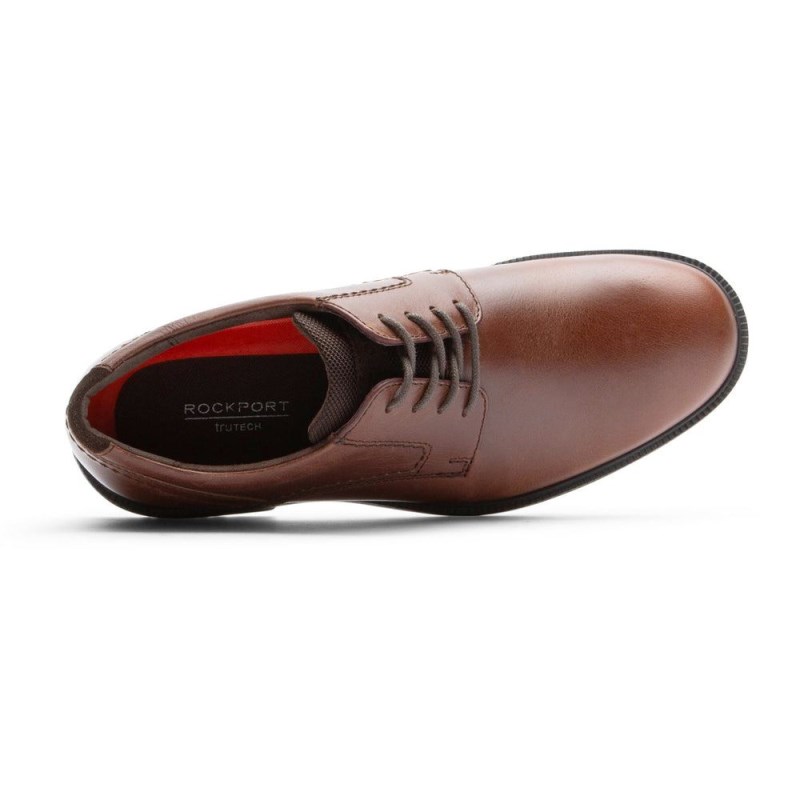 Rockport Berenger Men Oxford Shoes Brown Singapore | FE6-77007