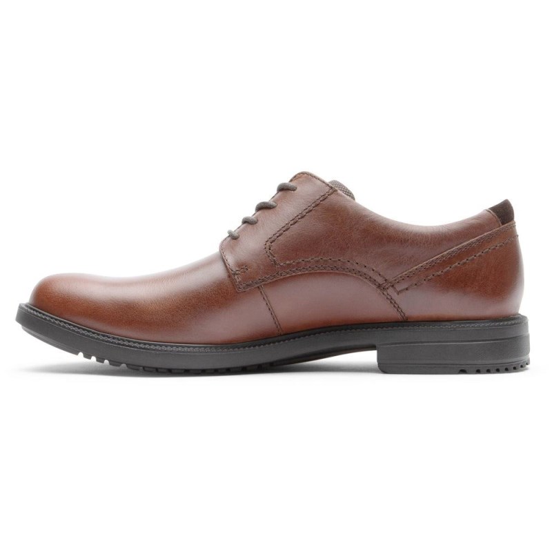 Rockport Berenger Men Oxford Shoes Brown Singapore | FE6-77007