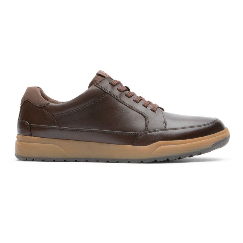 Rockport Bronson Lace to Toe Men Sneakers Dark Brown Singapore | JK6-83918