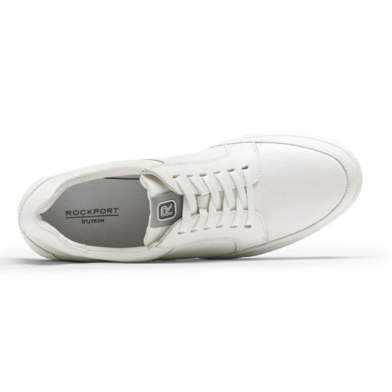 Rockport Bronson Lace-to-Toe Men Sneakers White Singapore | TD4-97429