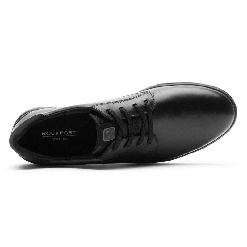 Rockport Bronson Plain Toe Men Sneakers Black Singapore | GY1-35763