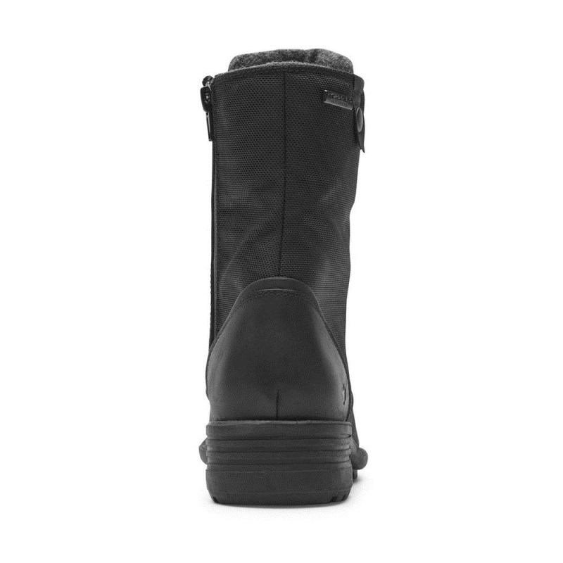 Rockport Brunswick Women Waterproof Boots Black Singapore | AN3-31693