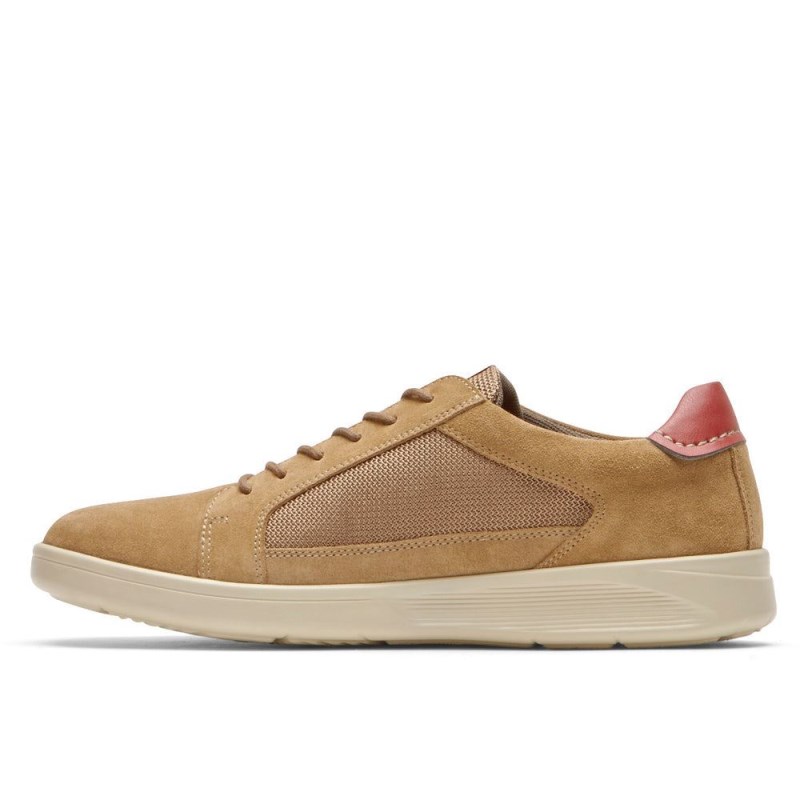 Rockport Caldwell Cupsole Men Sneakers Beige Singapore | JU8-97119