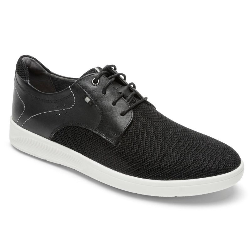 Rockport Caldwell Plain Toe Oxford Men Sneakers Black Singapore | RT7-07670