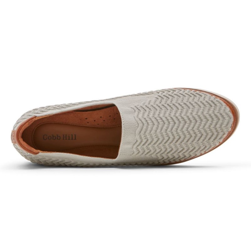 Rockport Camryn Women Slip Ons Grey Singapore | JY7-60596