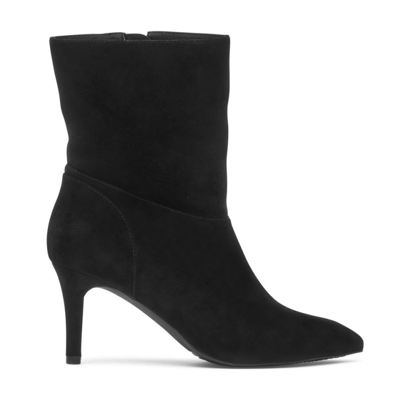 Rockport Chalina Women Heeled Boots Black Singapore | IH2-74257