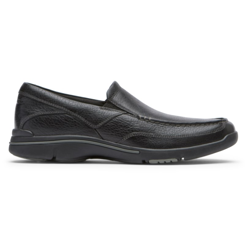 Rockport City Play Eberdon Men Casual Shoes Black Singapore | VM8-79647