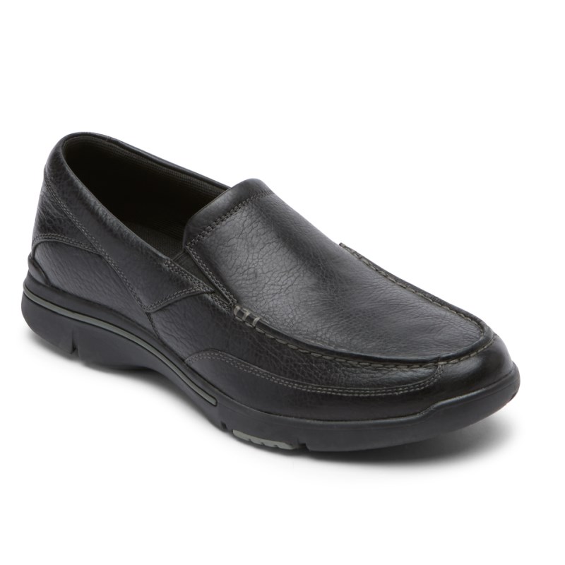 Rockport City Play Eberdon Men Casual Shoes Black Singapore | VM8-79647