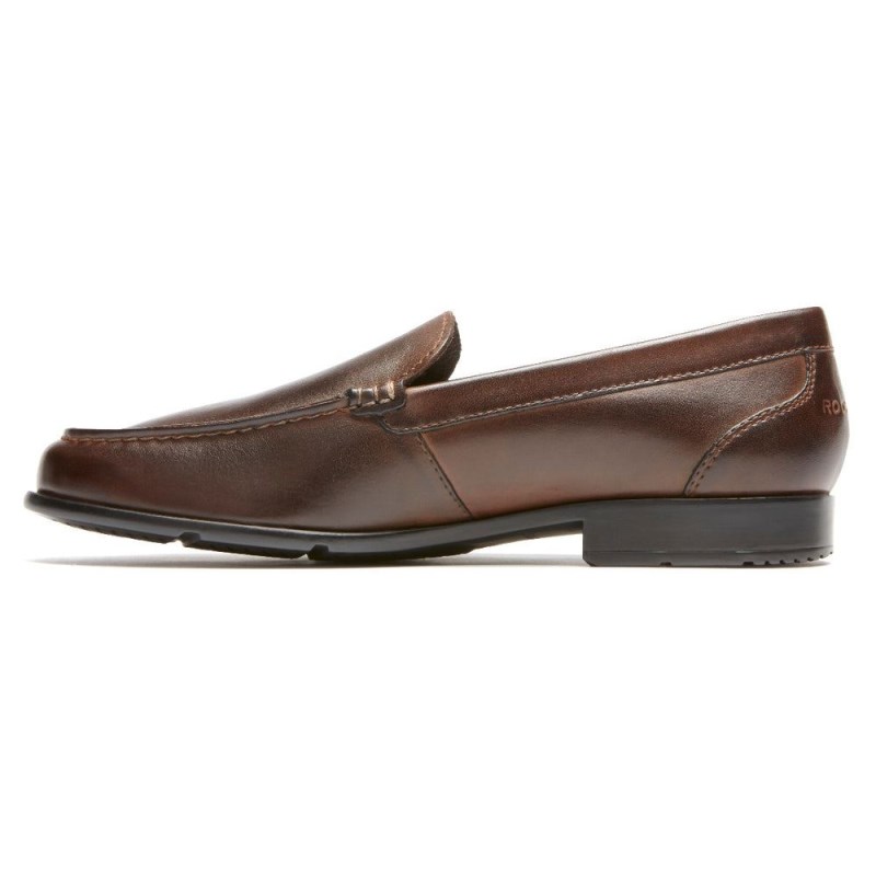 Rockport Classic Venetian Men Loafers Dark Brown Singapore | NP8-29862