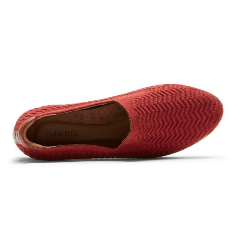 Rockport Cobb Hill Camryn Women Slip Ons Red Singapore | TX5-00720