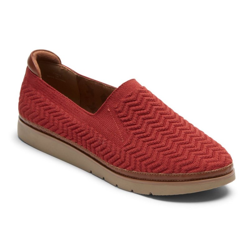 Rockport Cobb Hill Camryn Women Slip Ons Red Singapore | TX5-00720