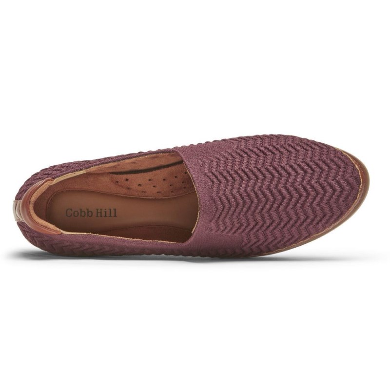 Rockport Cobb Hill Camryn Women Slip Ons Purple Singapore | XR3-02310