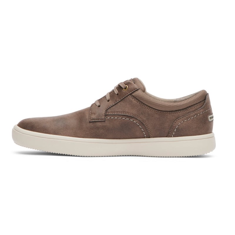 Rockport Colle Plain Toe Men Sneakers Brown Singapore | TD5-47034