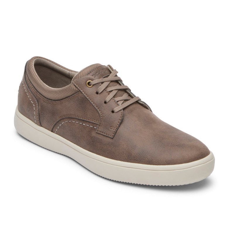 Rockport Colle Plain Toe Men Sneakers Brown Singapore | TD5-47034