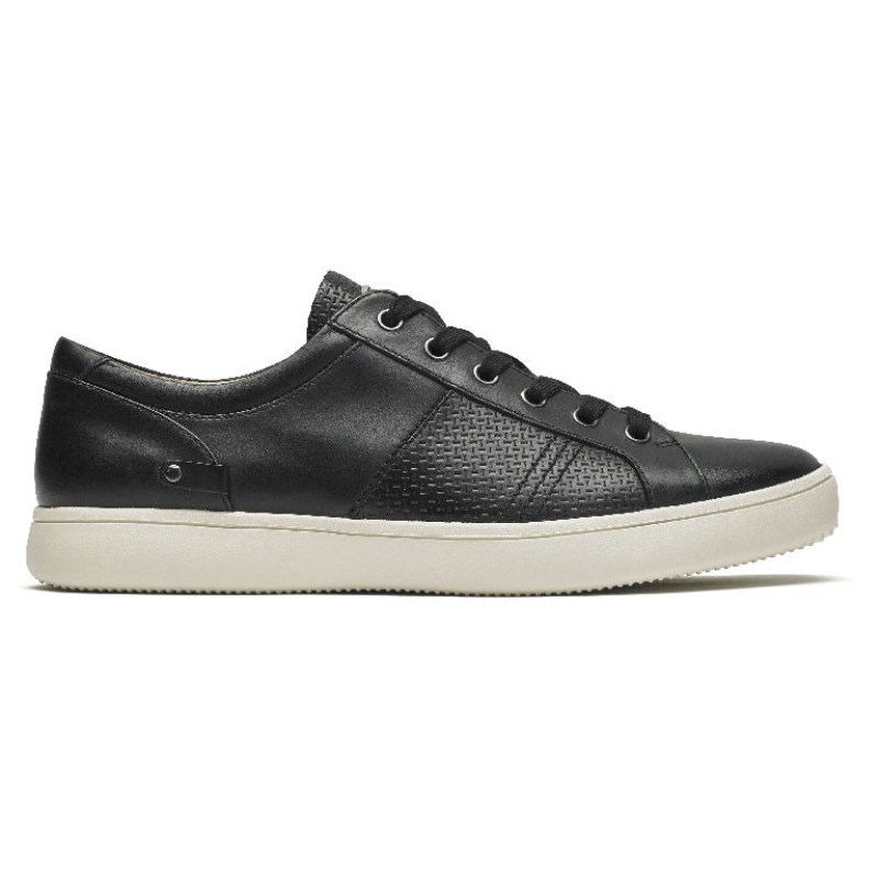 Rockport Colle Tie Classic Men Sneakers Black Singapore | OB9-37193