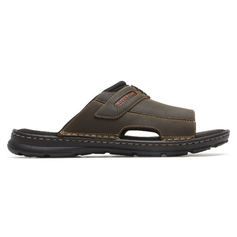 Rockport Darwyn 2 Men Slides Brown Singapore | PX3-15511