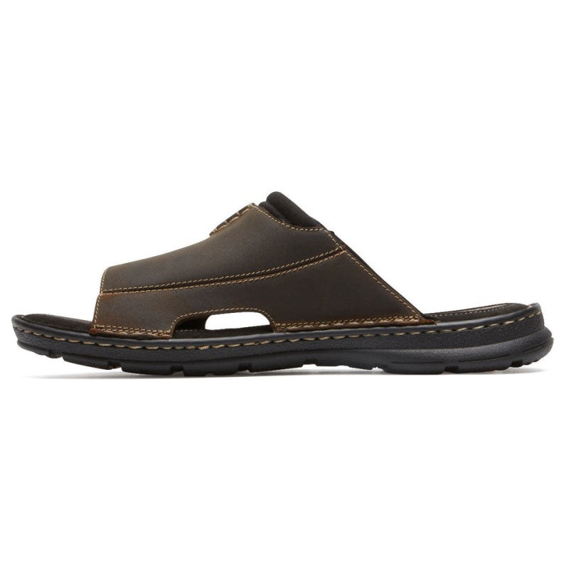 Rockport Darwyn 2 Men Slides Brown Singapore | PX3-15511