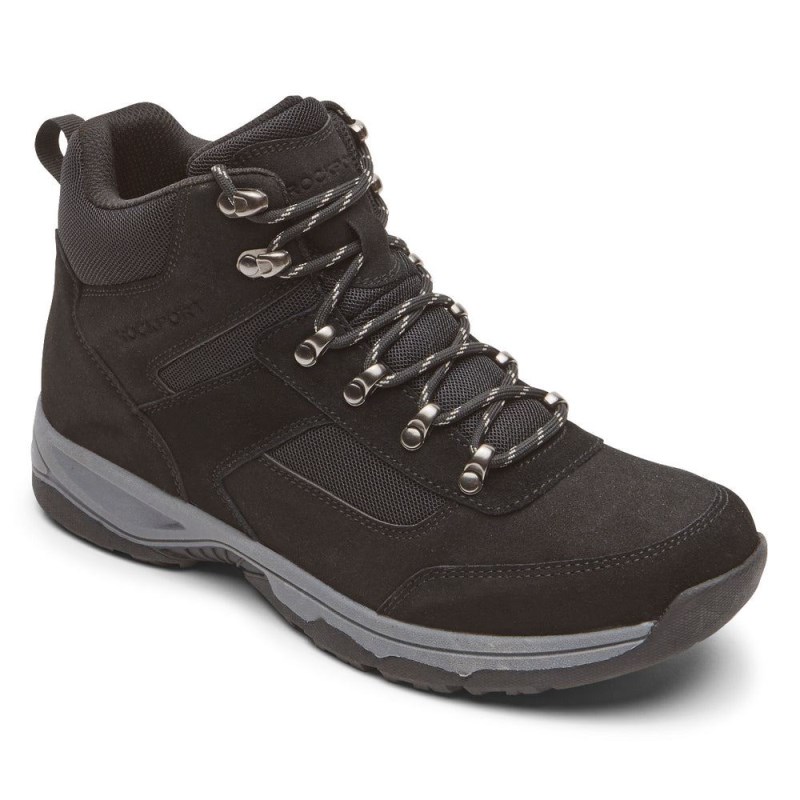 Rockport Dickinson Hiker Men Hiking Boots Black Singapore | ZN1-98739