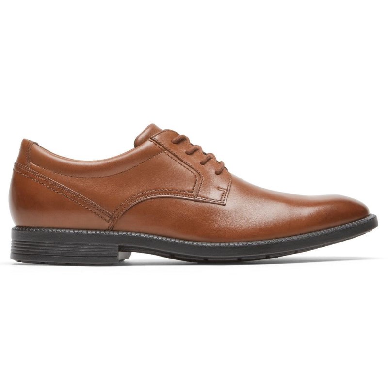 Rockport DresSports Office Plain Toe Men Oxford Shoes Brown Singapore | AP7-48334