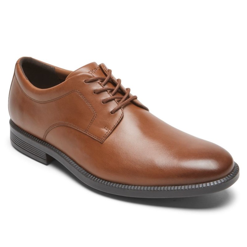 Rockport DresSports Plus Plain Toe Men Oxford Shoes Brown Singapore | XM2-48594