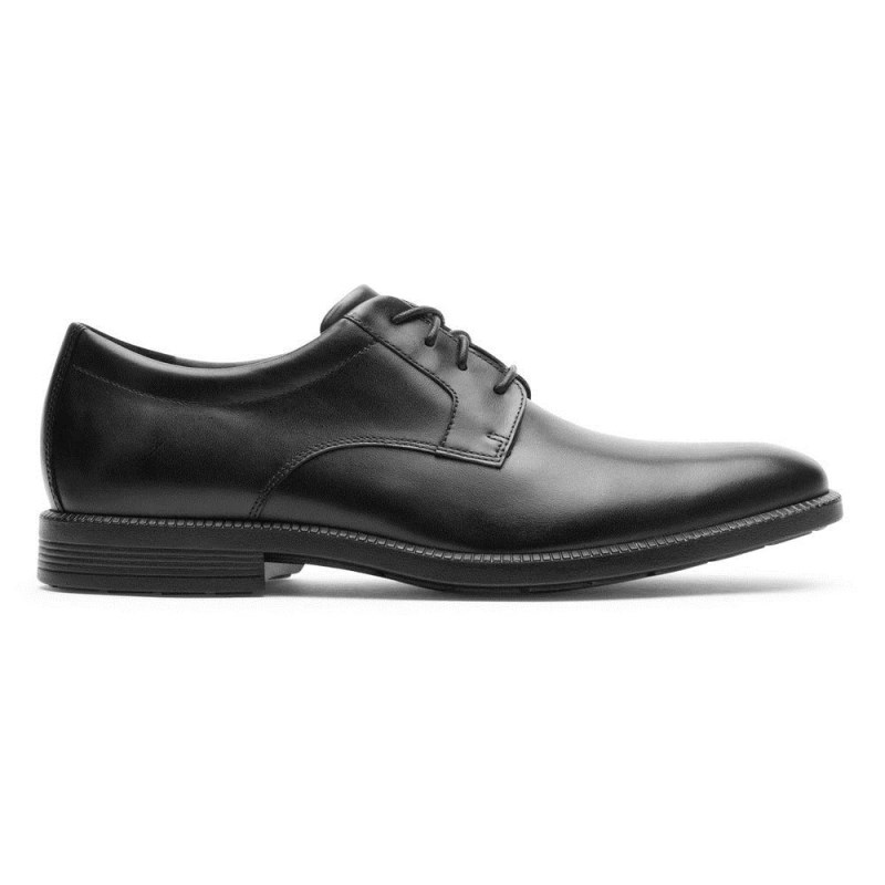 Rockport DresSports Premium Waterproof Men Oxford Shoes Black Singapore | IS9-50565