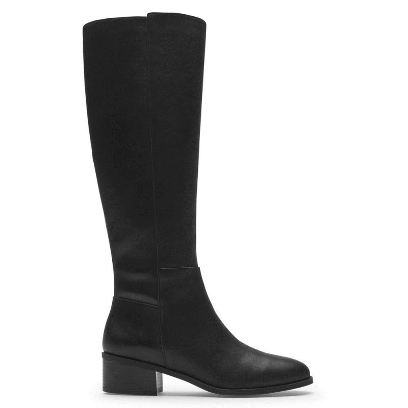 Rockport Evalyn Wide Calf Women Tall Boots Black Singapore | PY2-63176