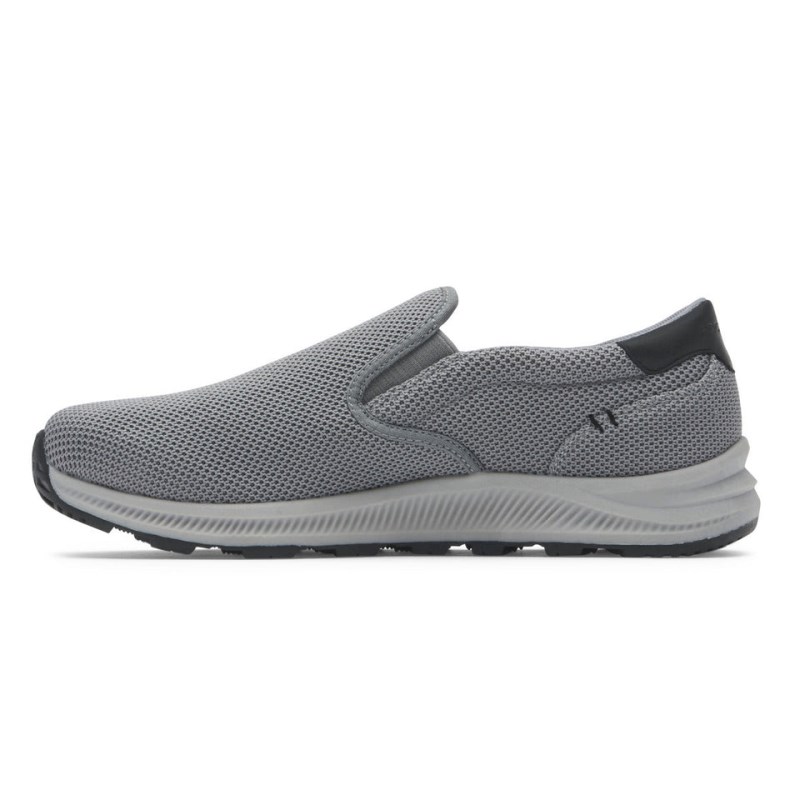 Rockport Fulton Slip-On Men Sneakers Grey Singapore | PJ1-66186